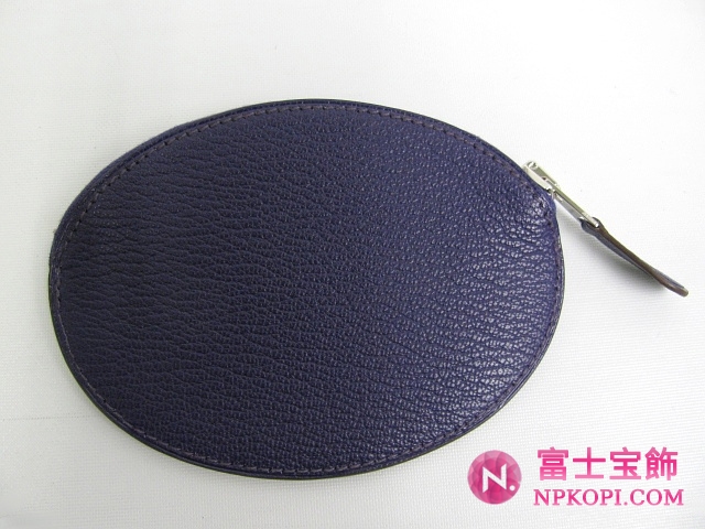 エルメスエヴリンコインケース（小銭入れ）イリス（シルバー金具）HERMES328049